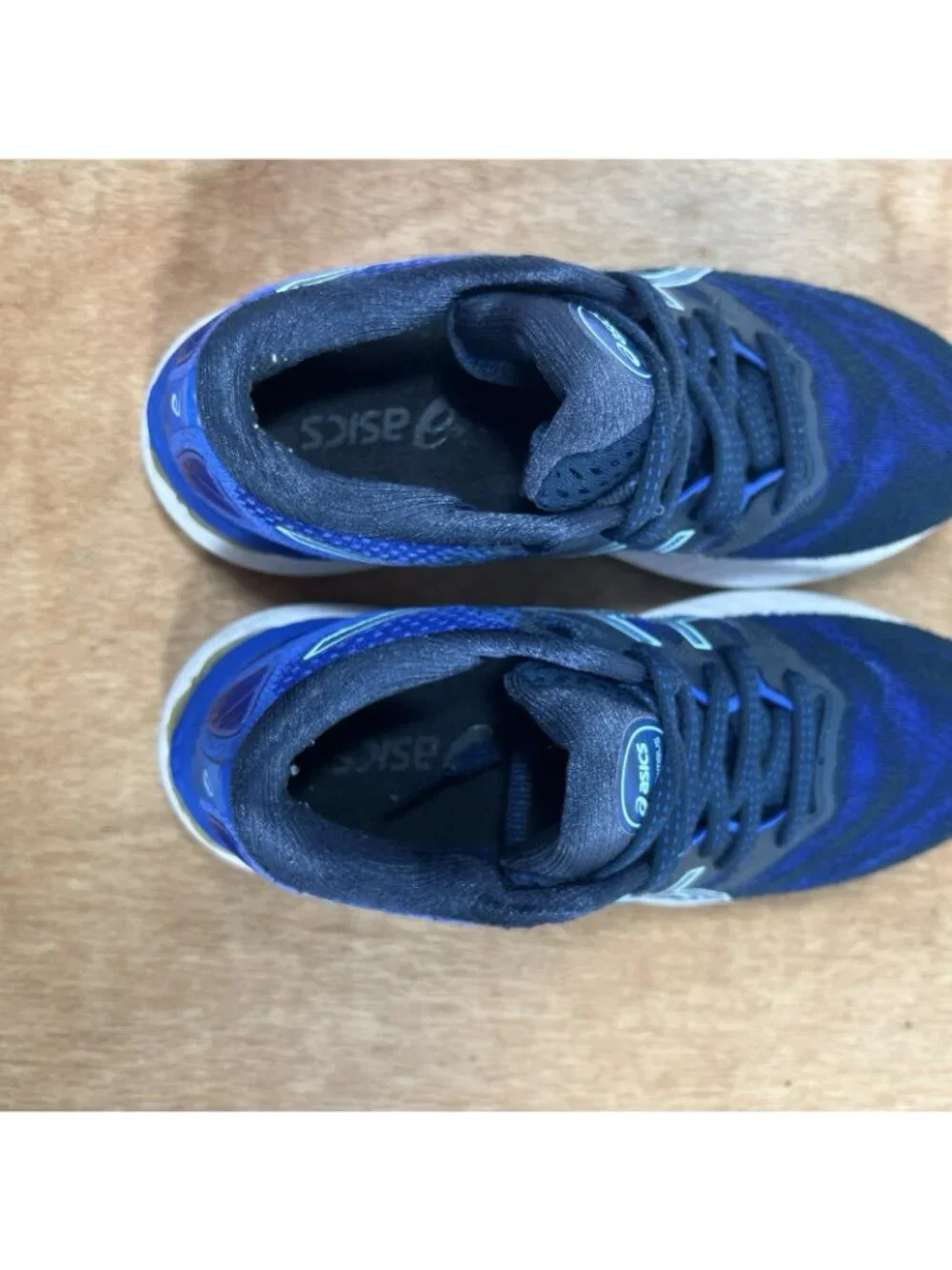 Asics Gel Nimbus 23 Women Size 5 Blue Athletic Running Shoes 1012A885